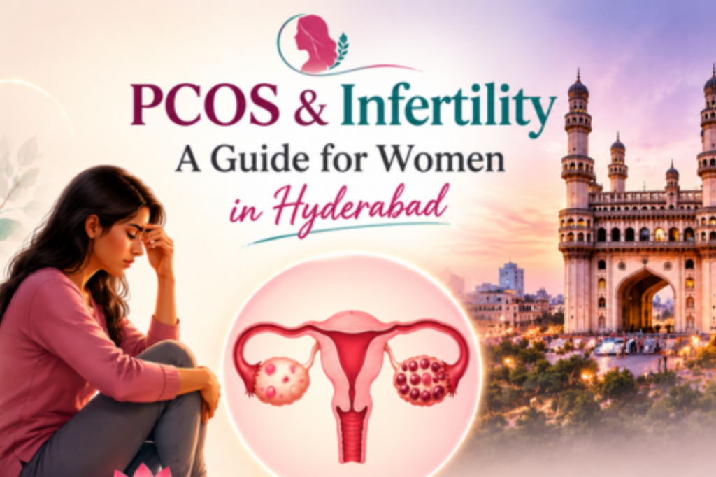 PCOS and Infertility banner guide for women in Hyderabad